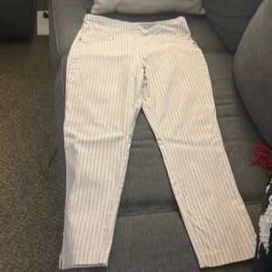 Pin stripped dress pants
